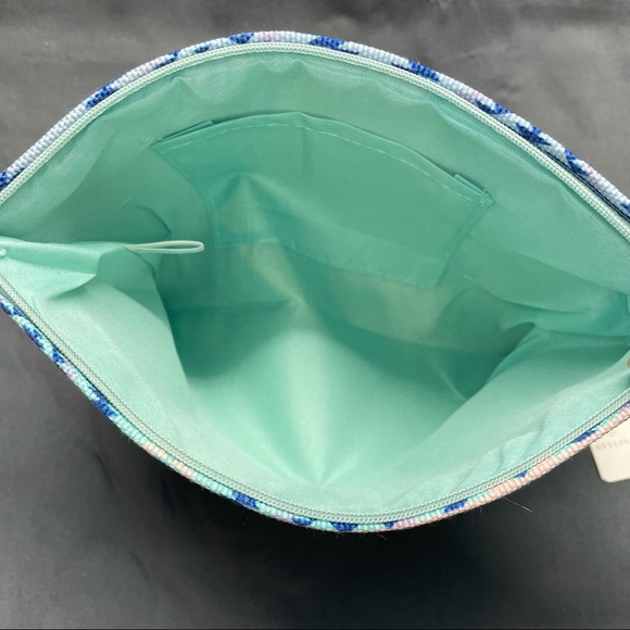 Styline Large Light Sunset like Multi-Colored Wristlet Makeup Bag Wallet Pouch - Picture 6 of 6